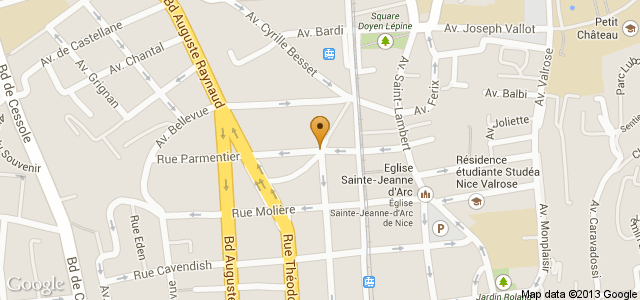 Adresse, Plan HO NEMS DELICES, SNACK , Nice Borriglione